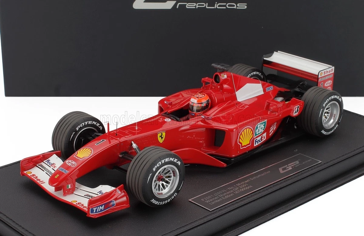 Michael Schumacher Diecast Formula 1 Cars 2001 Vehicle Year for
