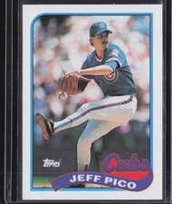 Jeff Pico 1989 Topps #262 RC Chicago Cubs