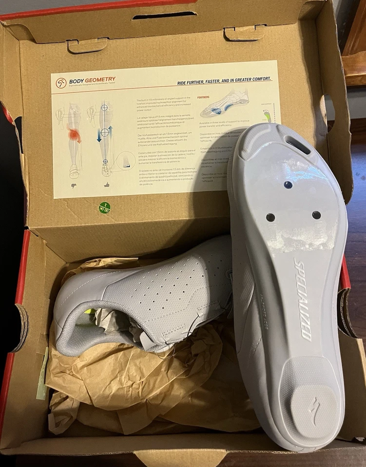 Zapatillas de ciclismo Specialized Torch 1.0 para hombre 9.5 gris paloma Foto 4 de 4