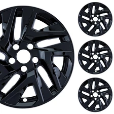 PACRIM 17" Gloss Black Wheel Skins for Honda CRV (2015-2017) | ABS | Set of 4