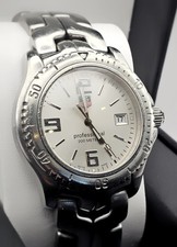 TAG Heuer Link Professional 200m WT1112 Quartz + Box & Warranty Card (2002)