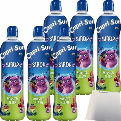 Capri Sun Sirup Monsteralarm 6er Pack 6x600ml Flasche usy Block