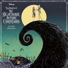 2026 Nightmare Before Christmas Wall Calendar