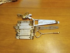 Vintage Metal Bottle Opener Lot Of 10 Great Shape USA Made Very Rare Unique Htf