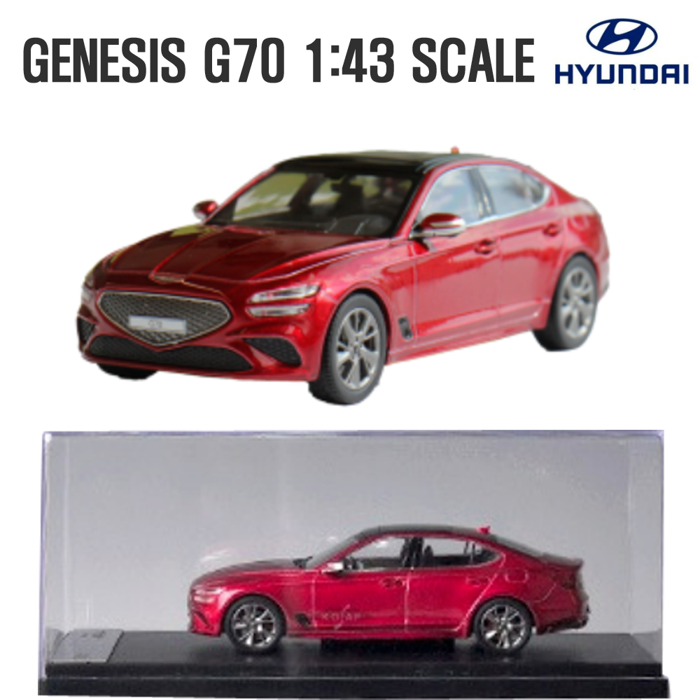 HYUNDAI ミニカー GENESIS ジェネシス HYUNDAI Genesis G80 MINIKRAFT Miniature Diecast Model Car 1