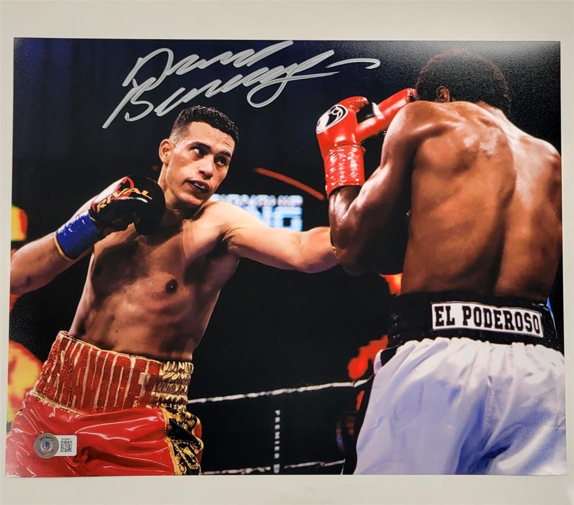 David Benavidez signed 11x14 photo #2 Boxing Autograph (A