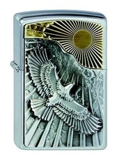 ZIPPO "EAGLE & SUN" LIGHTER / 2003192 ** NEW in BOX **