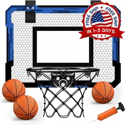 Canasta De Basquetbol Basketball Para Niños Con Bola Incluida Inflador Calidad..