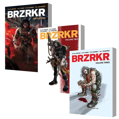 BRZRKR (Berzerker) 2022) TP Vol 1 2 3 BOOM! Studios COVER SELECT