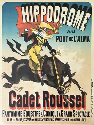 10415.Decor Poster.Room wall art home interior design.Pantomime circus show act