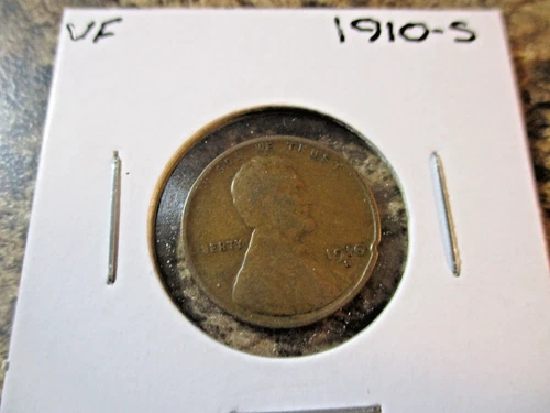 1910-S LINCOLN WHEAT CENT VF     BB