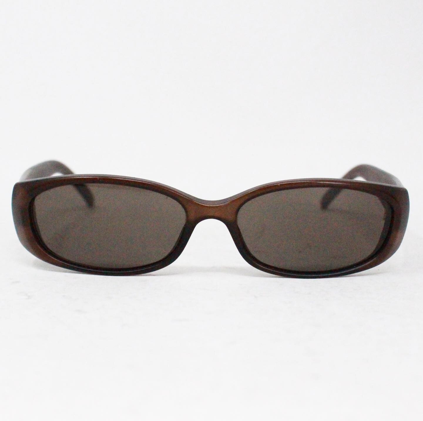 GUCCI #41368 Brown Small Rectangular Frame Sungla… - image 2