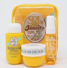 Sol De Janeiro Brazilian Bum Bum Jet 3 Piece Travel Set - New