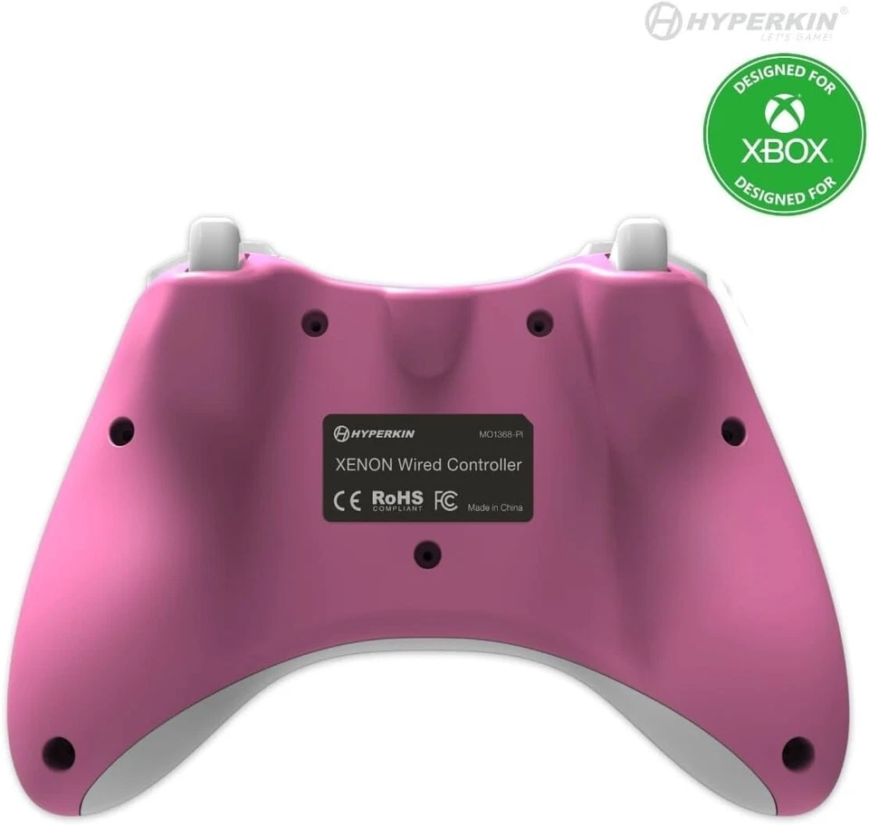Xenon Wired Controller - Pink for Xbox Series X|S / XBOX1/ Windows 10/11 from JP - Image 4 of 4