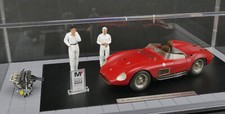 CMC M-172 * DIORAMA MASERATI 300 S DIRTY HERO * 1956 * 1:18 * IMBALLO ORIGINALE * LIMITATO