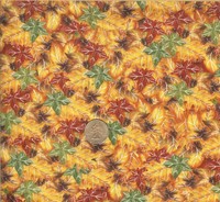 Pretty oak Leaves Brother Sister Design - 2.12 Yards Pretty oak Leaves Brother Sister Design - 2.12 Yards