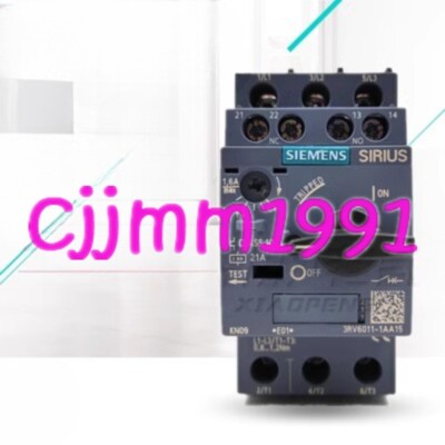 1PC Siemens Motor protector without auxiliary contact 3RV6011-1AA1(1.1 1.6A)#LM