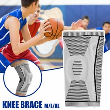 Image of The Ultra Knee Elite Knee Sleeve Brace Total Compression Orthotics Gym Sports