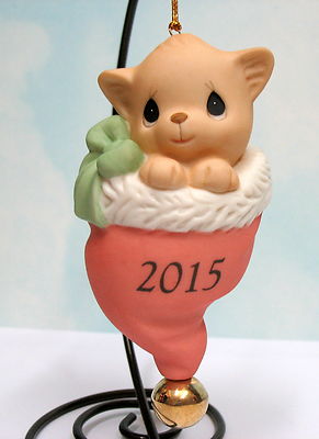 2015 PRECIOUS MOMENTS DATED CAT KITTEN ORNAMENT ~ PUR-FECT LOVE ...