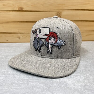 The Ancient Magus Bride Hat Ball Cap Adjustable SNAPBACK Grey Felt CrunchyRoll