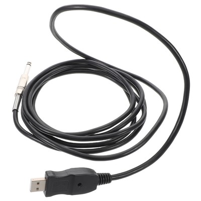  E-Gitarre Audiokabel Kabel Klar Klangübertragung USB Gitarre Bass zu