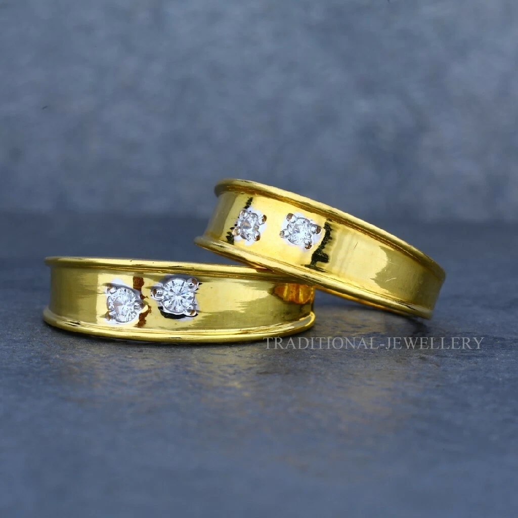 Couple rings 22k gold sale