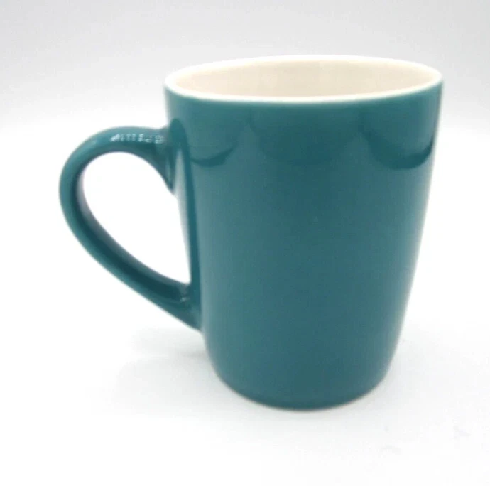 Caneca de café STARBUCKS 2020 VERDE-AZULADA CAMUFLAGEM CÃES SIRENE 10 oz NOVA - Imagem 3 de 4