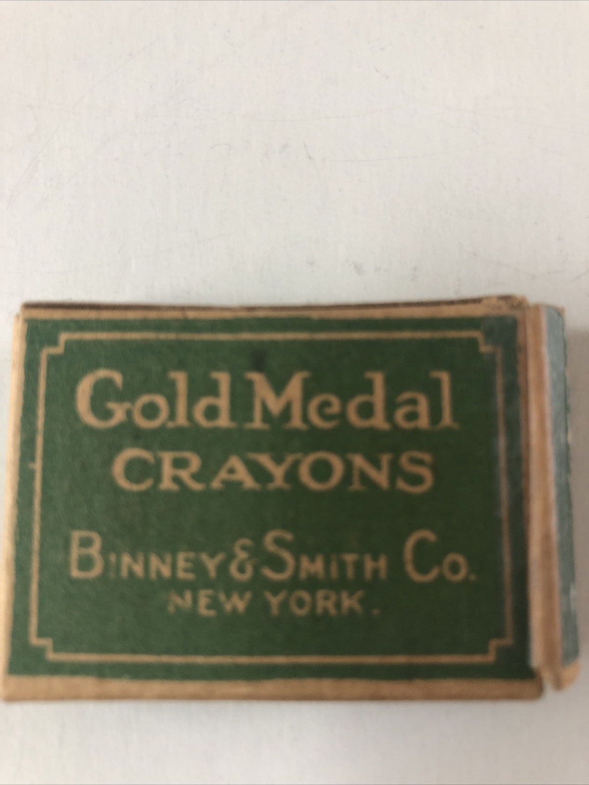 VTG NOS 1940 Crayola No. 16 School Crayons 16 Count USA Binn
