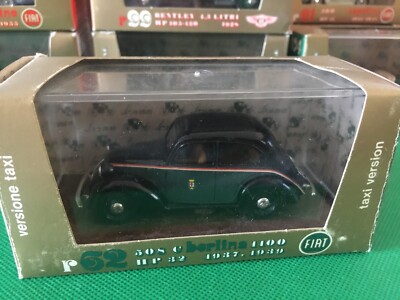 BRUMM REVIVAL #R62 1937-1939 FIAT 508C BERLINA 1100 TAXI VERSION, BOXED B356