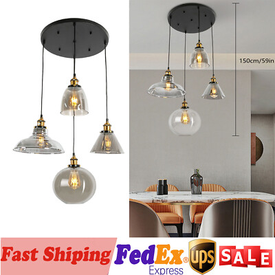 Modern Kitchen Glass Pendant Light Lamp Chandelier Home Lighting Ceiling Light
