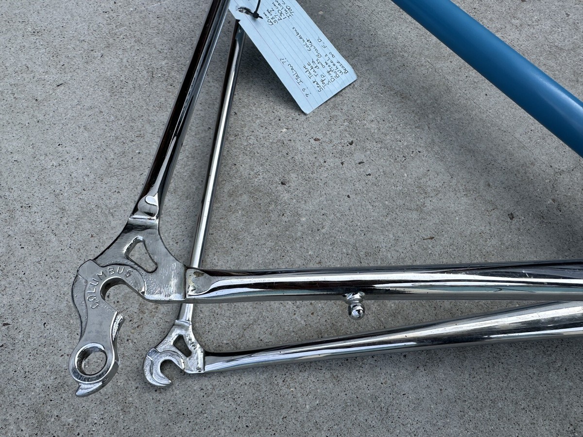 Vintage High End Frame Set 62cm XL Extra Large Steel Road Bike