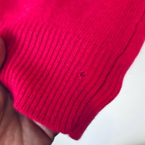 Sequin Sweater Womens Size S 80s Vintage Vivat Pink Pullover Long Sleeve Holey - Picture 8 of 12