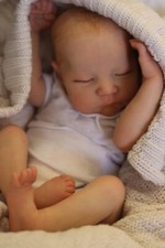 NPK 19inch Levi Reborn Doll Newborn Baby 3D Skin Multiple Layers Painting Visibl