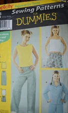 Pajamas tops pants sleepwear pattern 9886 size JUNIOR  11/12 13/14 15/16 Uncut