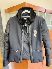 Fendi New Rare “karl Lover” Ladies Black Fur Puffer Jacket Size Eu 46 ~ $2900