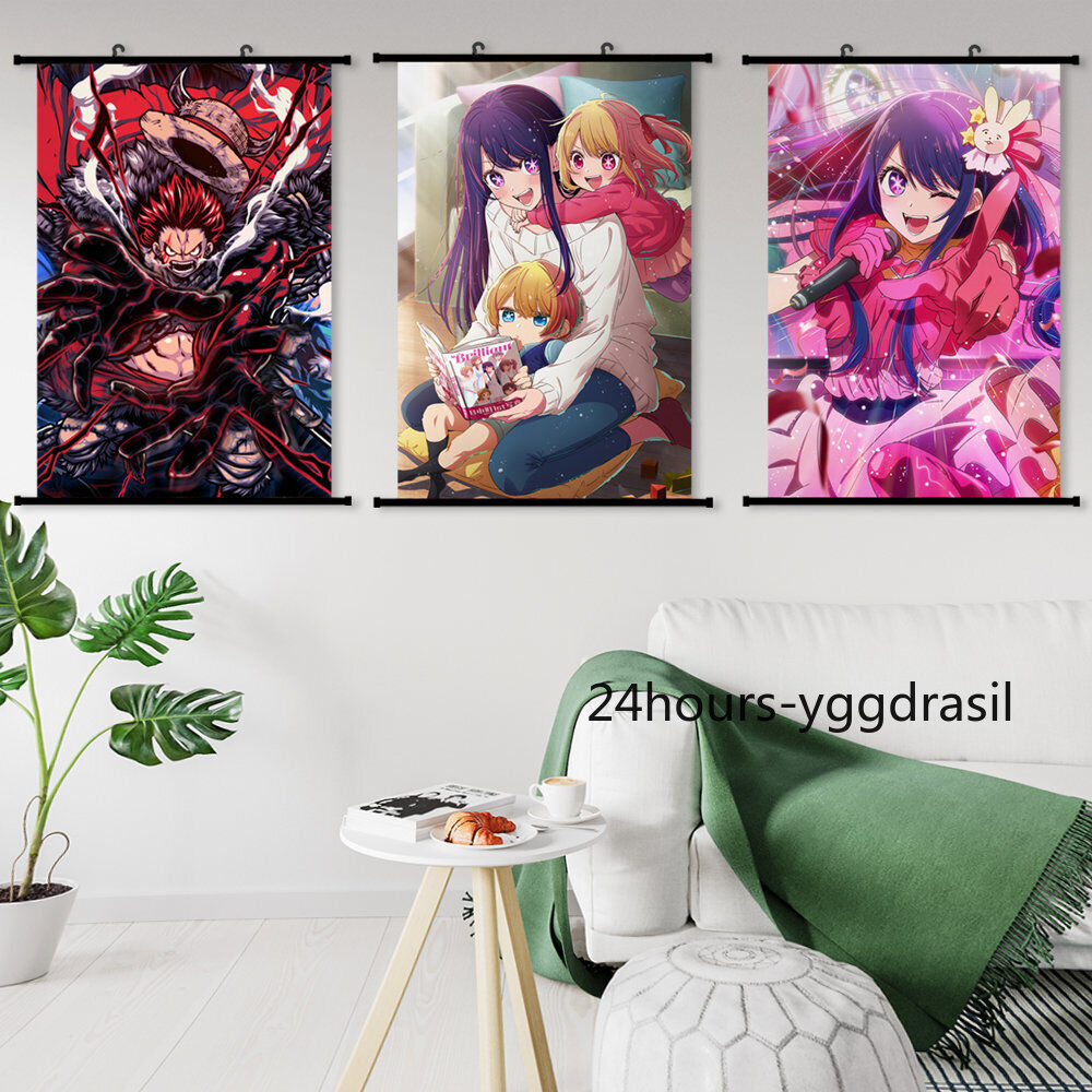  Kamigami no Asobi Balder·Hringhorni Japanese Anime Wall Scroll  Poster Whole Roles Cosplay 23.6 X 35.4 Inches-002: Posters & Prints