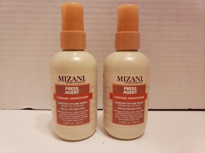 Mizani Press Agent Rain Coat Styling Serum 2pk- Both 3.38oz