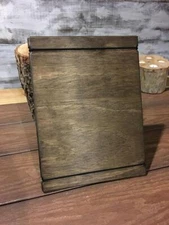 Large Wood Menu Boards with Bands - Letter Size Banded Menu Board