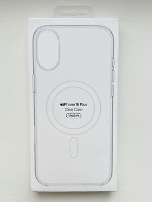 Original Apple Clear Case mit MagSafe für iPhone 16 Plus - KLAR