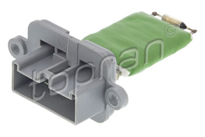 TOPRAN 600 383 Widerstand, Innenraumgebläse für FIAT,FORD