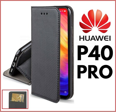 Nodigo-EU Per Huawei P30 PRO Cover A Libro Book Pelle PU Portafoglio Magnetica Custodia Con Disegni Animale Motivo Antiurto Flip Silicone Bumper Case - Margherita - Foto 8