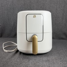 Beautiful 6QT Digital Air Fryer White 1500W Touch Display Basket Tested Kitchen