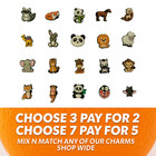 Shoe Charms for Crocs Animals Panda Fox Lion Monkey Elephant Zebra Giraffe Cute