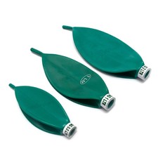 Rebreathing Bags, Green Rubber pack of 1 pc.