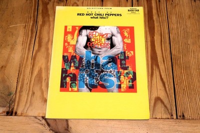 Best of Red Hot Chili Peppers What Hits BASS Guitar Tab Tablature SongBook Flea