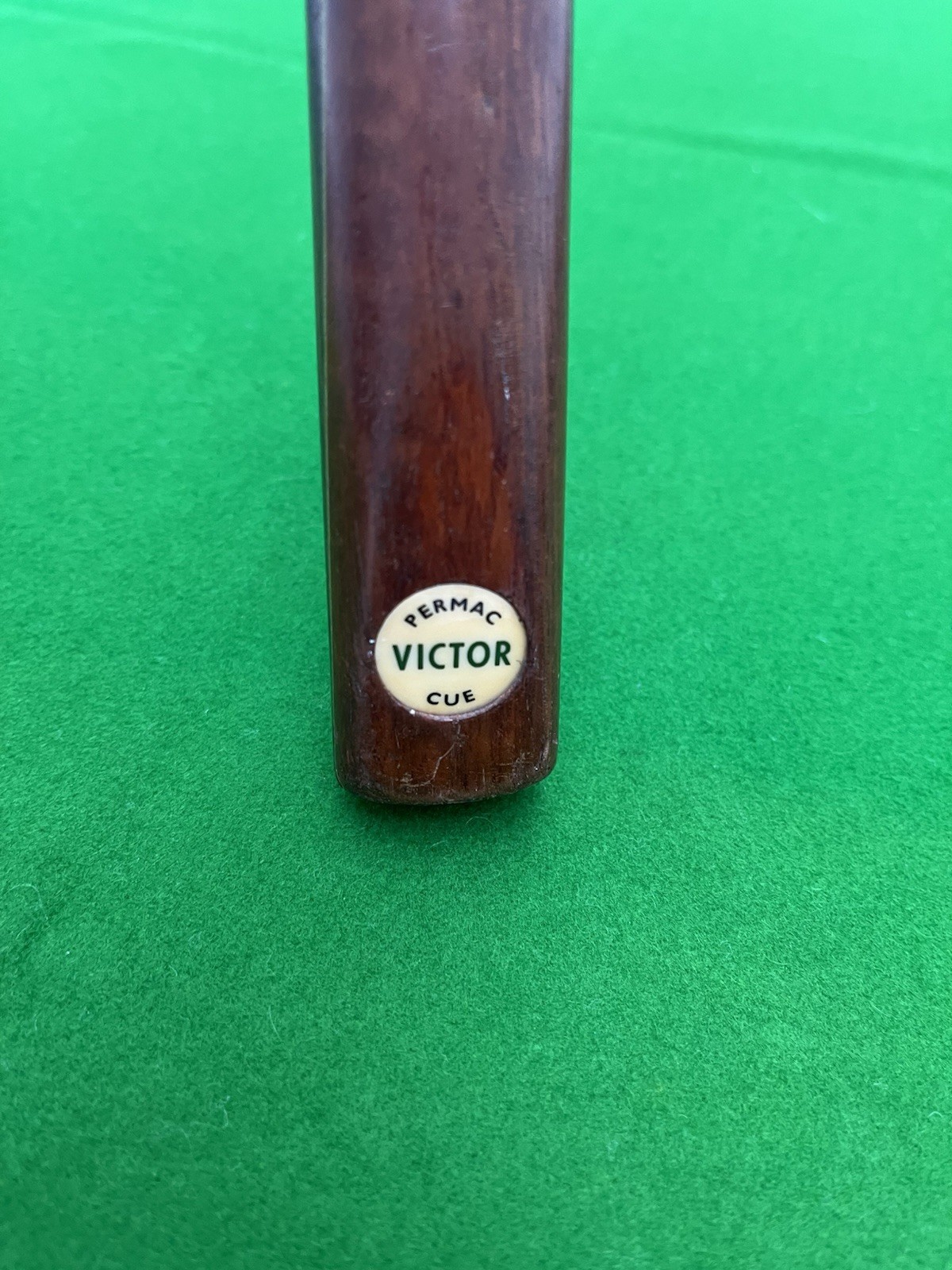Snooker Cue Vintage Permac Victor Cue 1 Piece