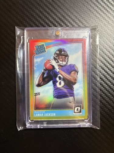 Lamar Jackson 2018 Donruss card