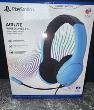 PDP Airlite Pro Wired Stereo Headset for PlayStation   Clear Chat Mic -NEW-