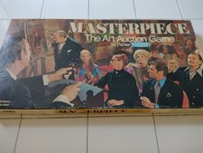 Masterpiece Vintage Art Board Game 1970 Parker Complete