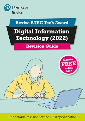 Pearson Revise Btec 2022 Tech Award Digital Information Technology Revision Guide Incl. Online Revision - For 2027, 2028 Exams Alan Jarvis - Image 5